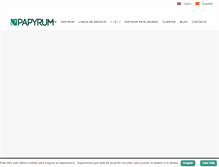 Tablet Screenshot of papyrum.com
